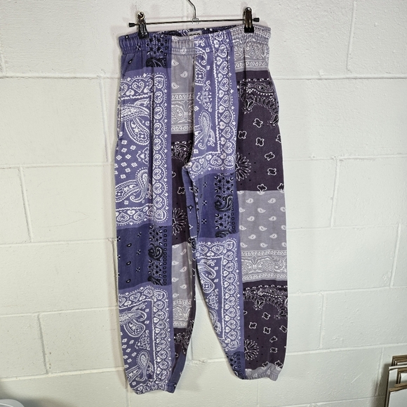 Urban Outfitters BDG patchwork Bandana Print Jogger Sweatpants - Picture 4 of 7